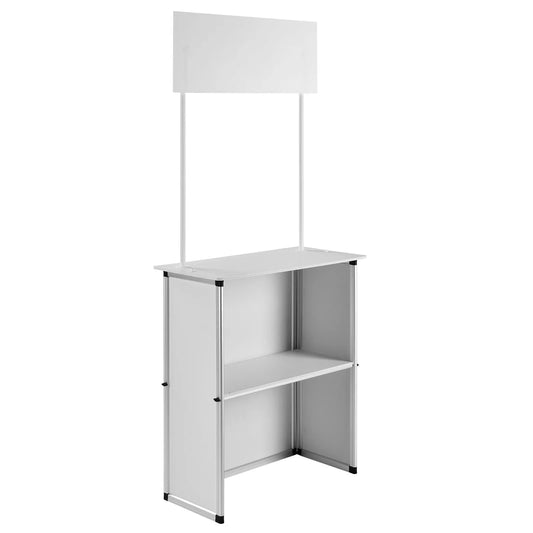 Podium pop-up înalt cu logo inclus, 78,5 × 38 × 181,5 cm