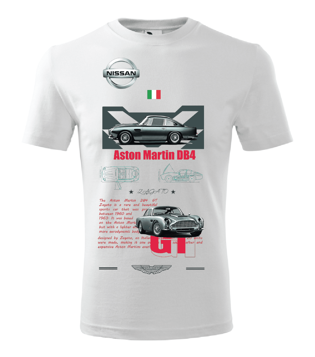 Tricou Aston Martin DB4