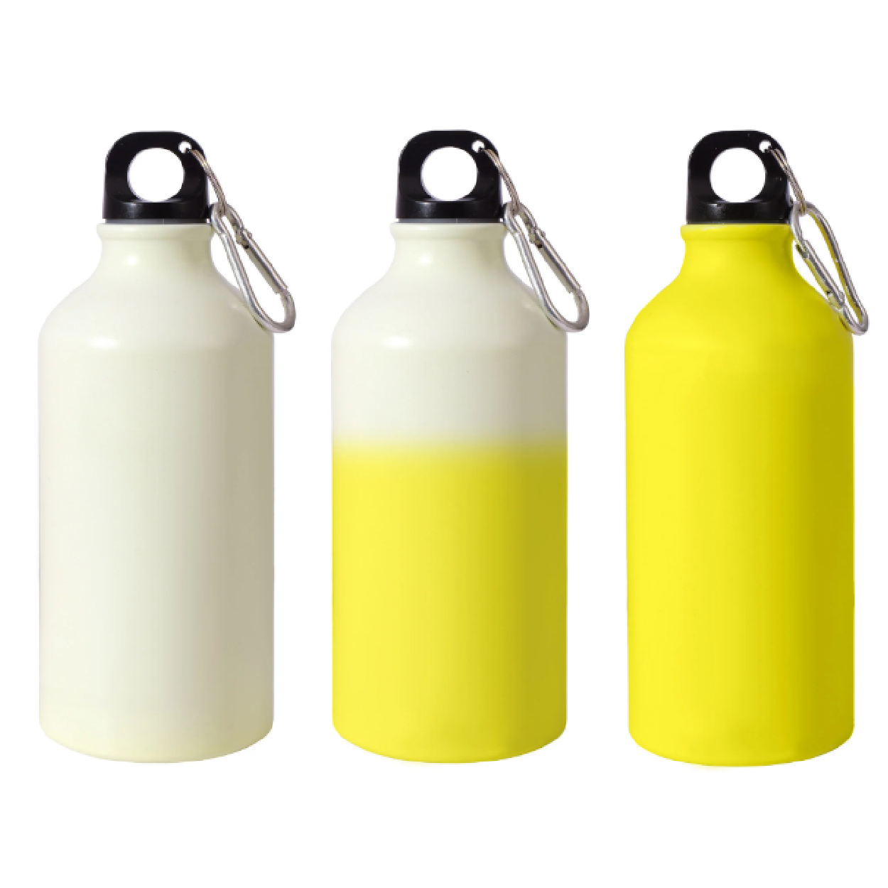 bidon sport termo galben