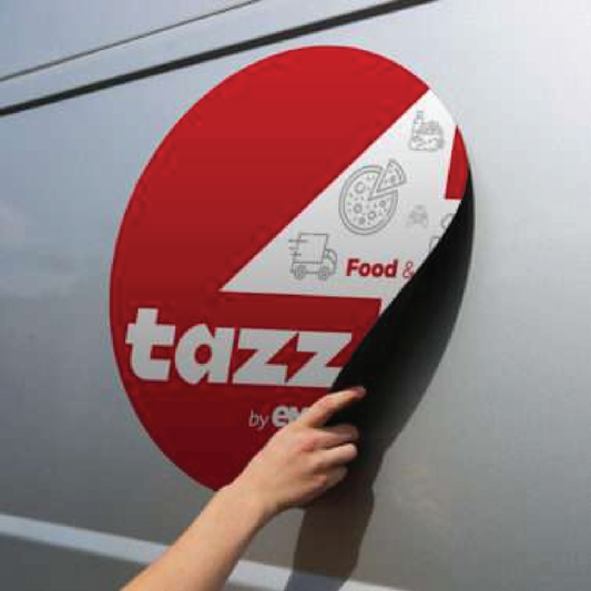 FOLIE MAGNETICĂ + AUTOCOLANT PRINTAT – 1,2 MM - RXS DESIGN