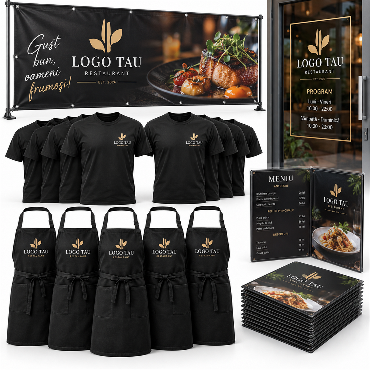 Pachet restaurant – exemplu de personalizare
