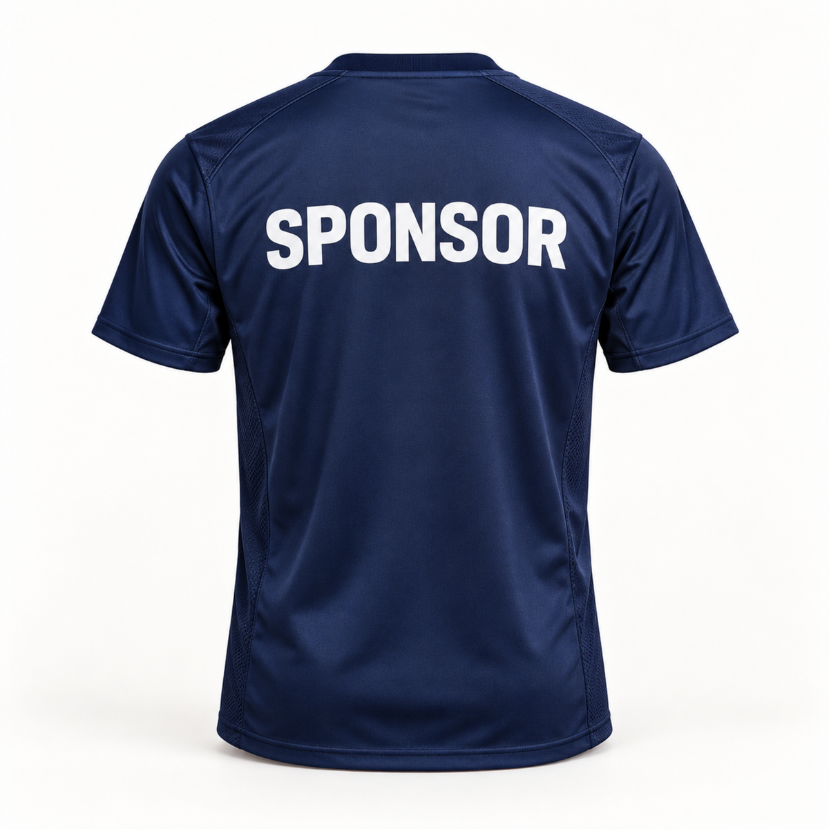 Sponsor mare pe spate pentru echipamentul tău (preț pe bucată) – exemplu de personalizare