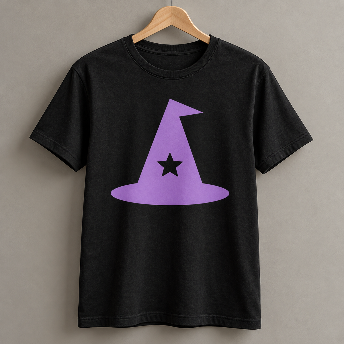 Tricou Halloween – Pălărie magică – prezentare ilustrativă