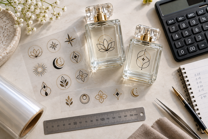Cât costă personalizarea UV DTF a sticlelor de parfum?