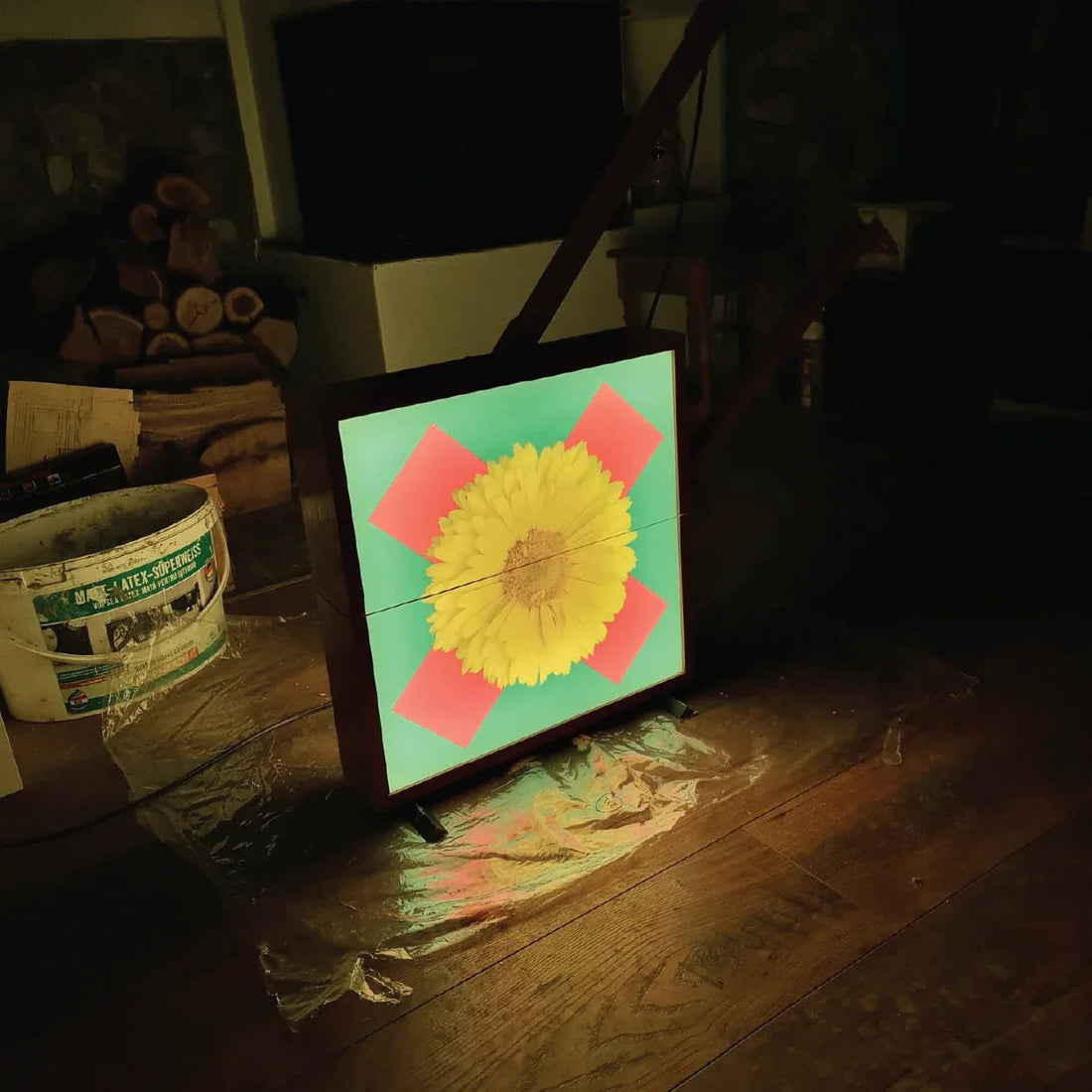 Casetă luminoasă personalizată pentru fațadă
