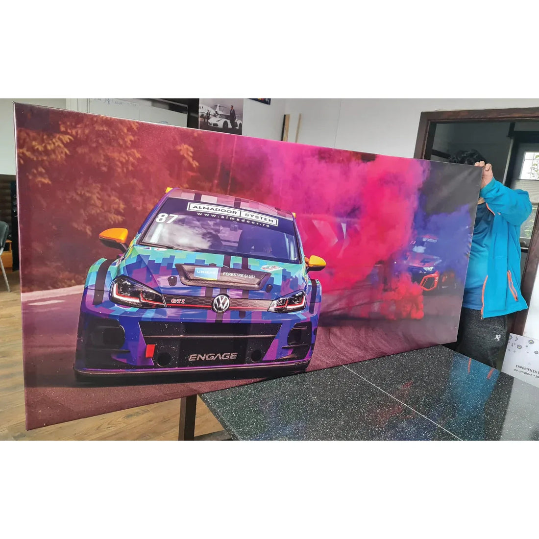 Colaj foto tipărit pe canvas