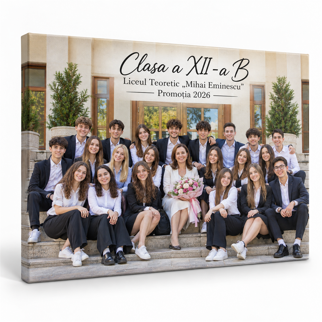 Tablou canvas cu fotografia clasei