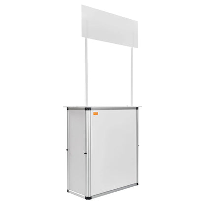 Podium pop-up înalt cu logo inclus, 78,5 × 38 × 181,5 cm