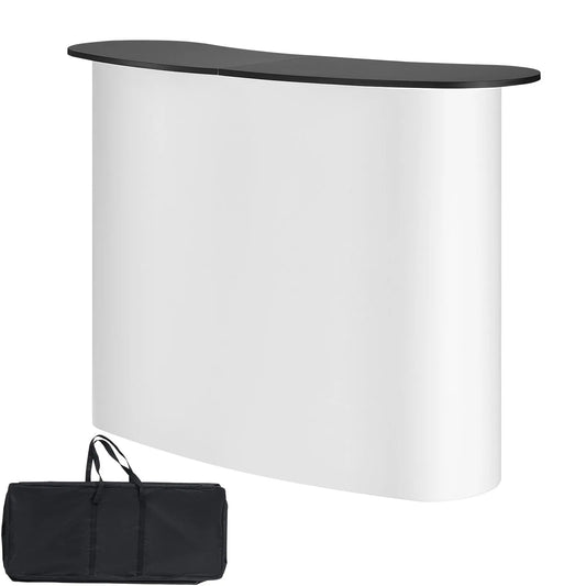 Podium pop-up pentru expoziții cu logo inclus, 130 × 46,5 × 95 cm