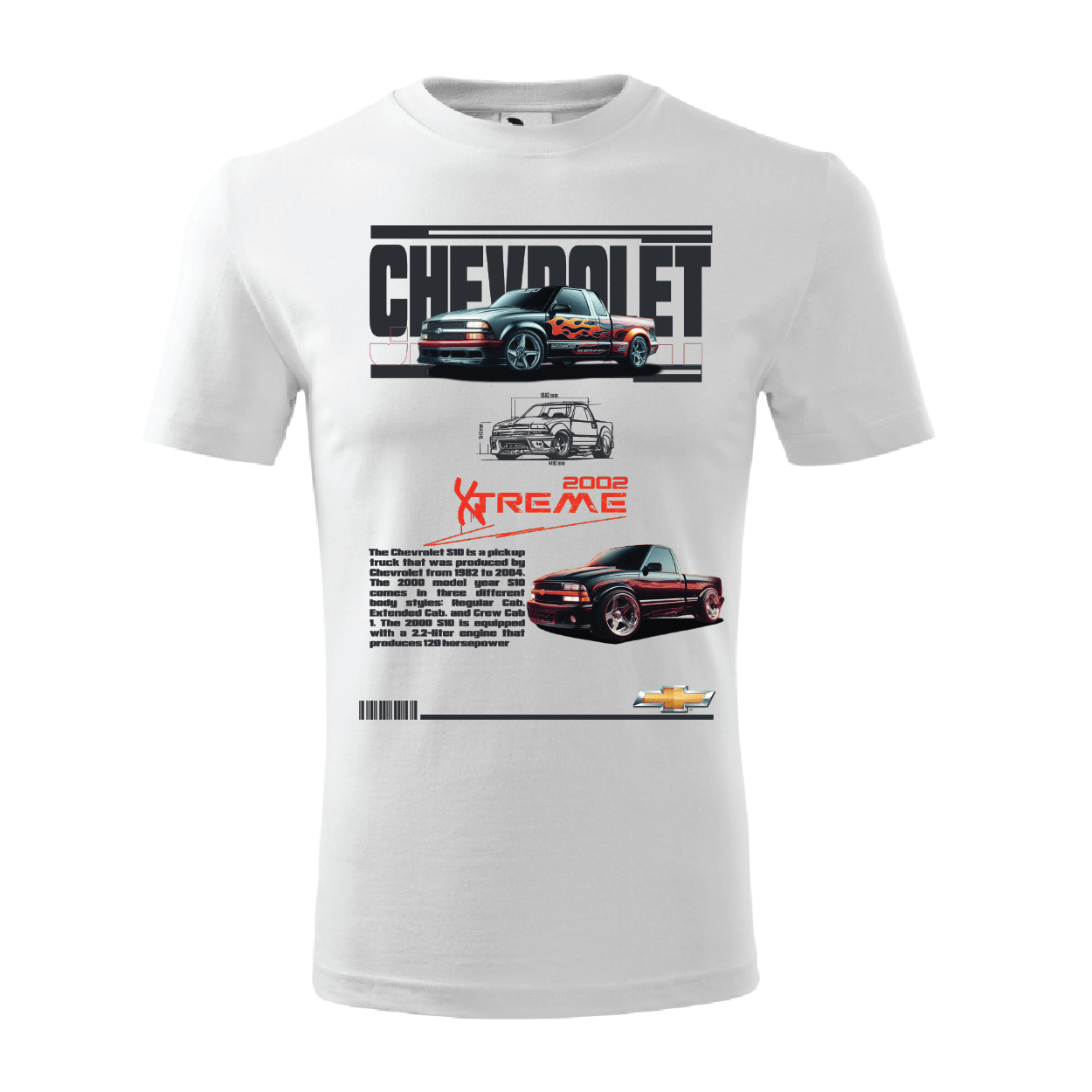 Tricou Chevrolet Xtreme 2002