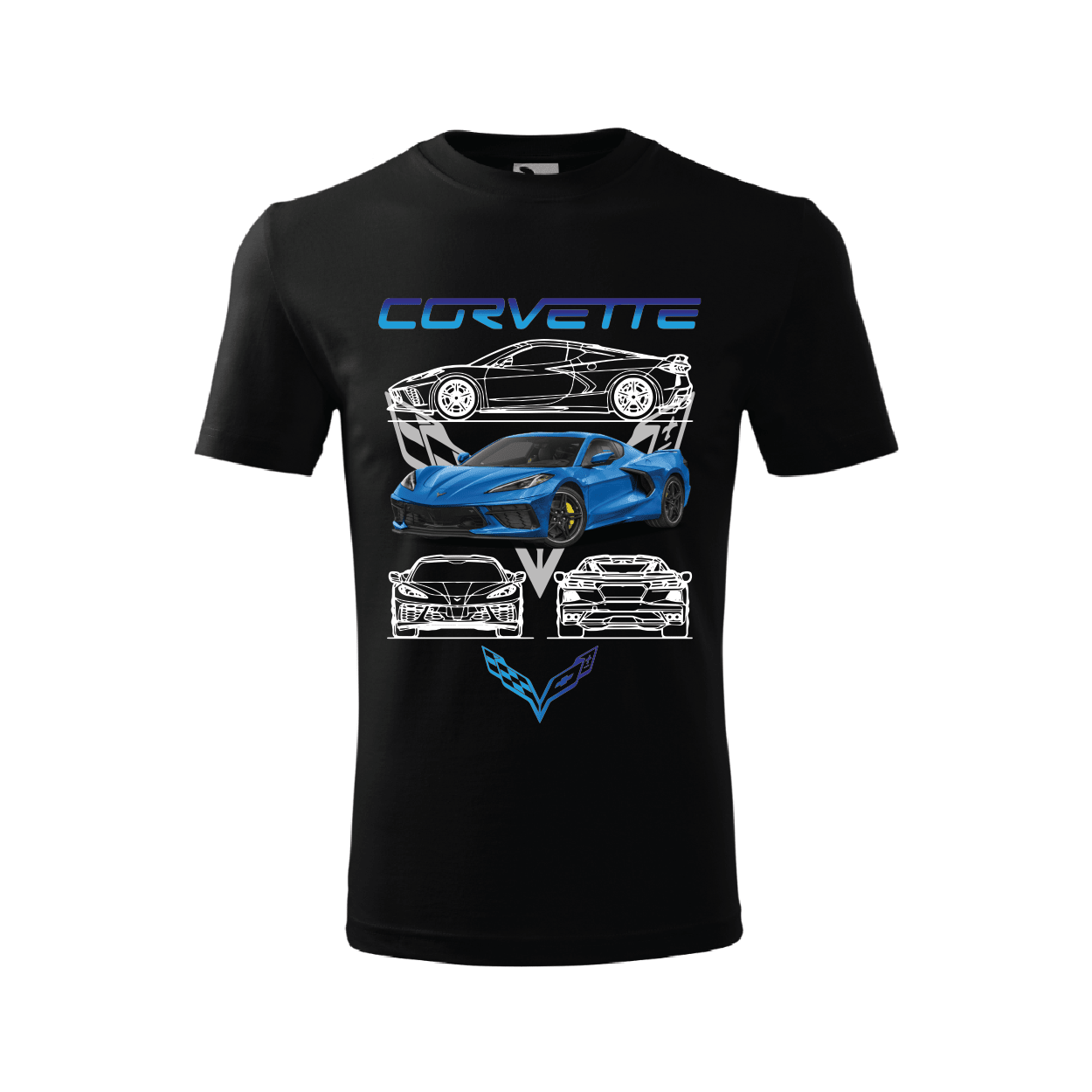 Tricou Corvette de Curse