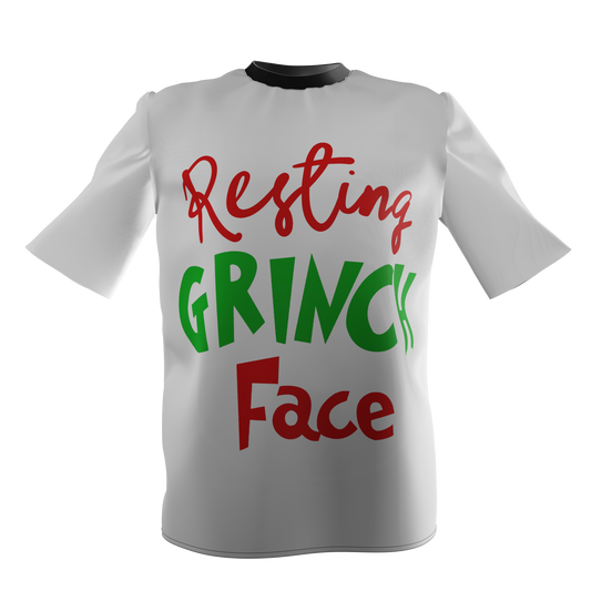 Tricou Craciun Grinch Resting Face - RXS DESIGN