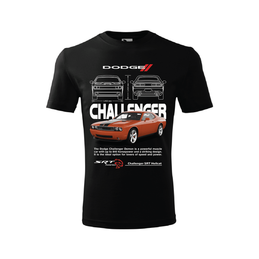 Tricou Dodge Callenger SRT Hellcat