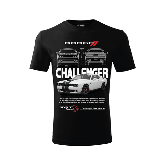 Tricou Dodge Callenger SRT Hellcat NEW