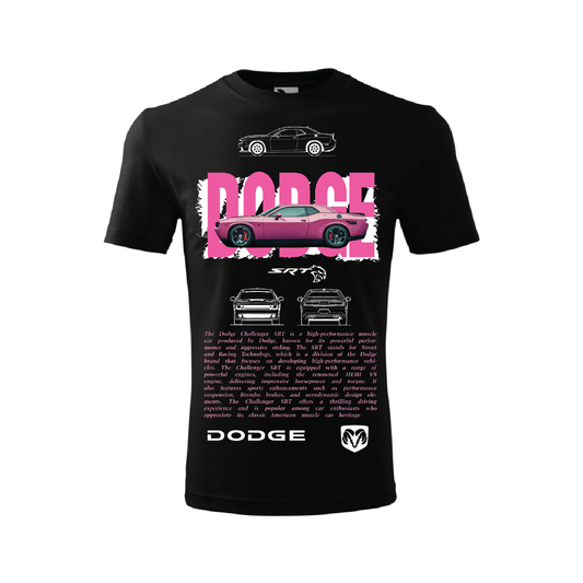 Tricou Dodge Challenger ROZ