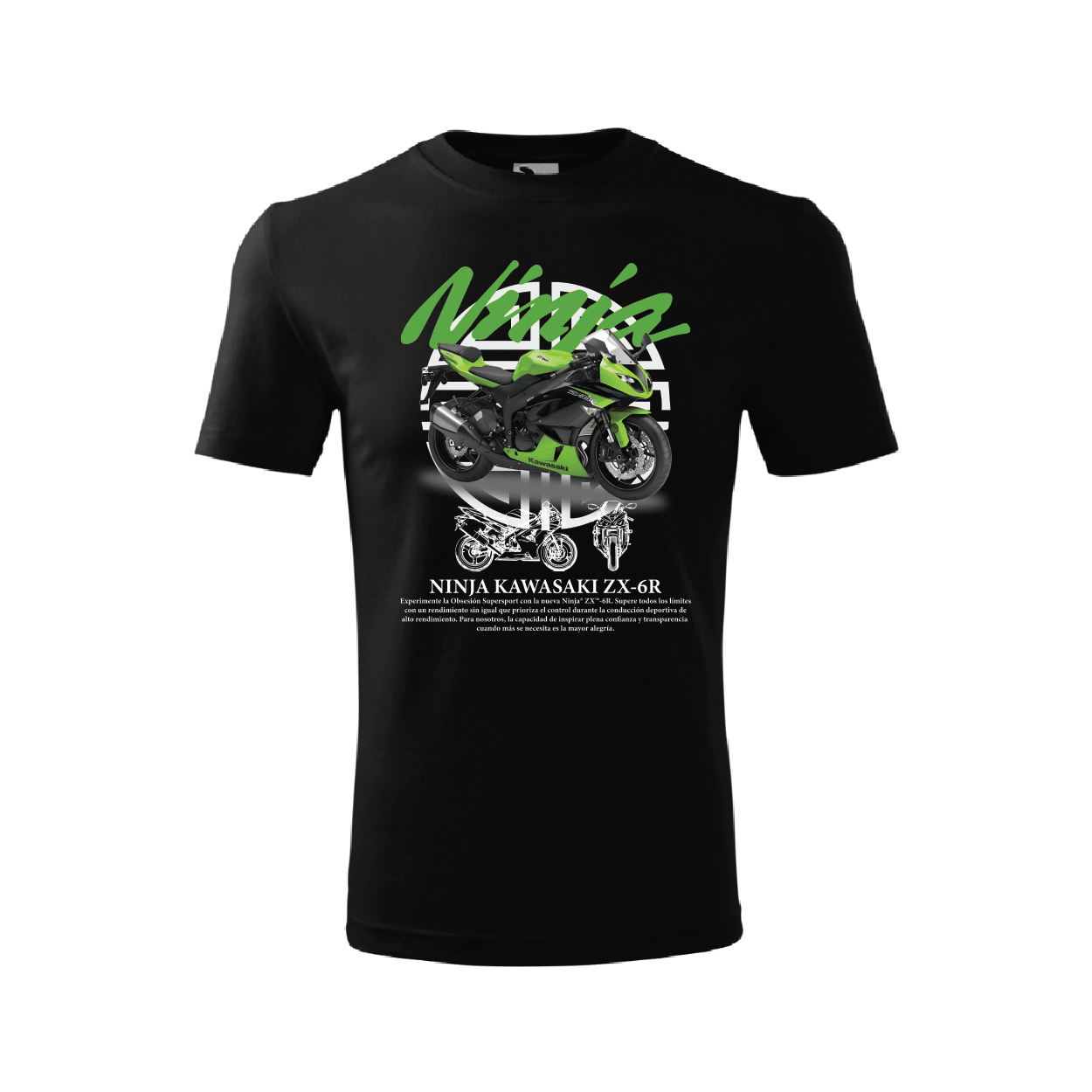 Tricou Ninja Kawasaki ZX-6R
