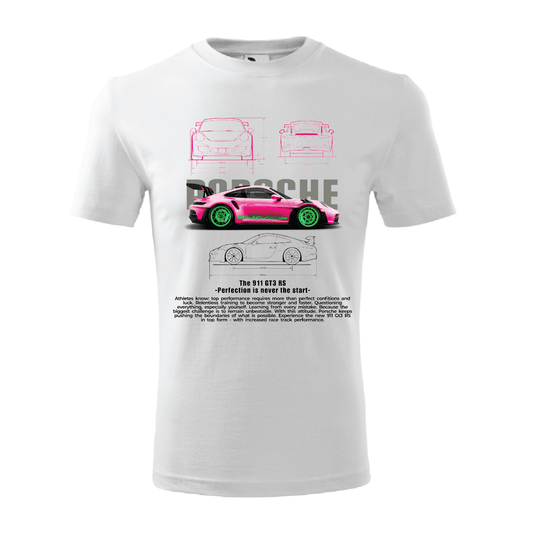 Tricou Porsche GT3 RS Roz