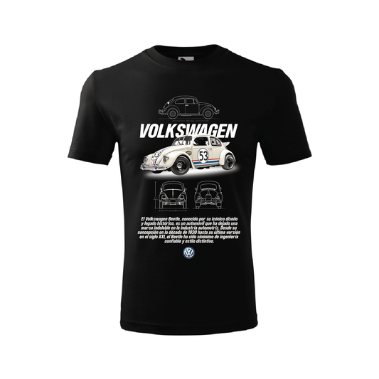 Tricou VW Beetle de curse