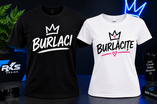 Tricou personalizat pentru burlăcițe și burlaci