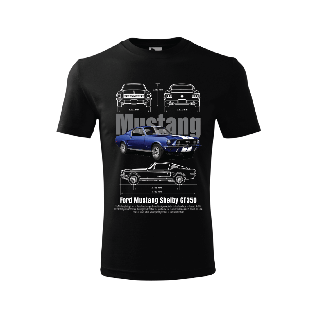 Tricouri Ford Mustang Shelby GT350