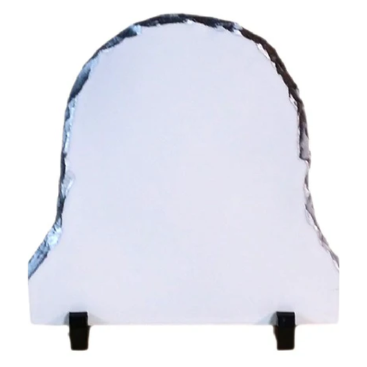 placa_ardezie_semirotunda personalizabil simpla