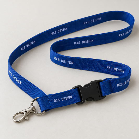 Lanyarduri personalizate pentru firme și evenimente — machetă de prezentare