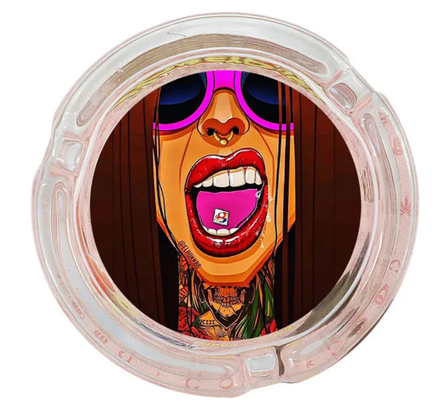 scrumiera personalizata bar