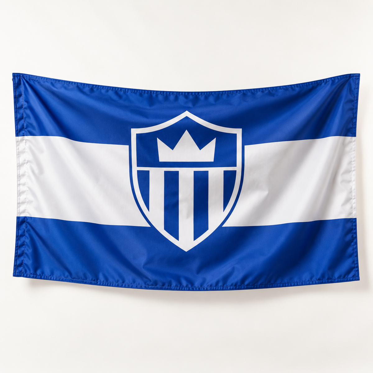 Steag de club 90×150 cm personalizat – exemplu de personalizare