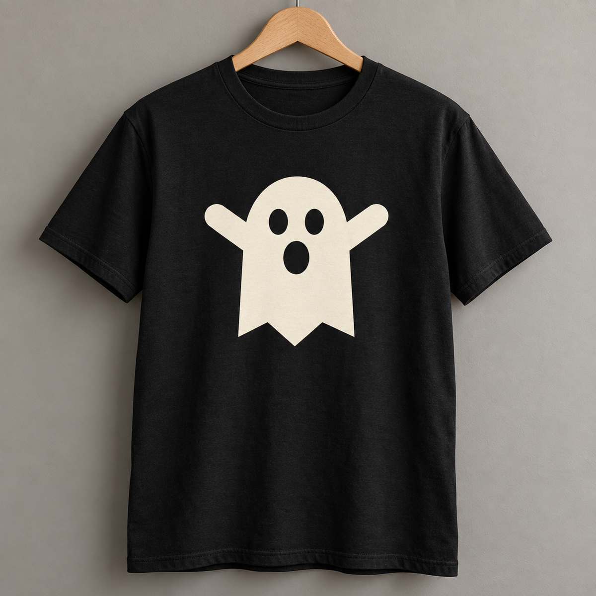 Tricou Halloween – Fantoma BOO – prezentare ilustrativă
