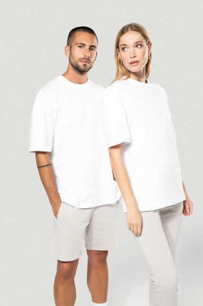Tricou oversize personalizat Brașov cuplu alb - RXS Design