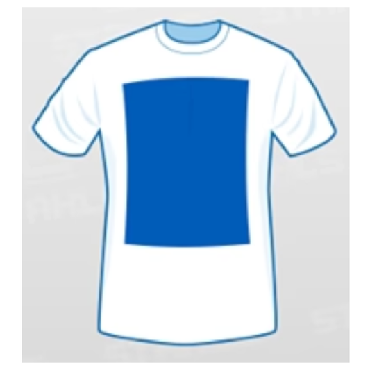 tricou personalizat centru fata mare