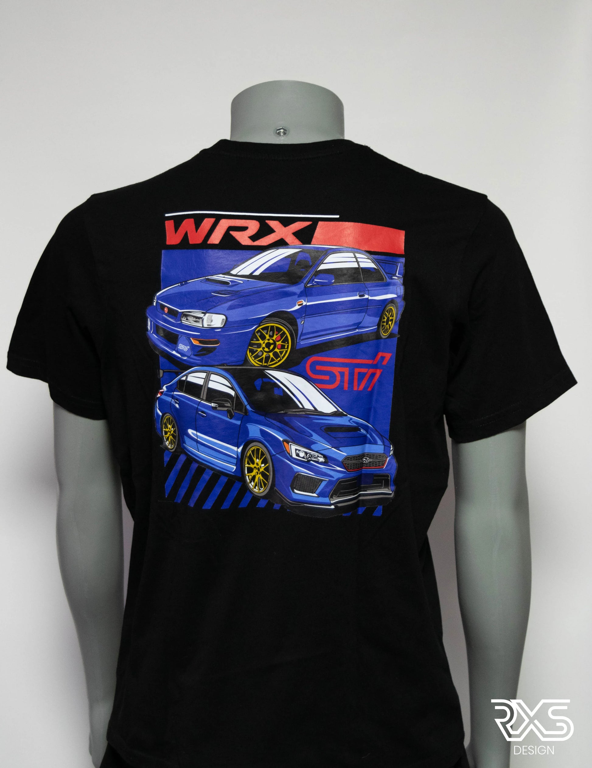 Tricou RXS Subaru WRX STI OLD NEW - RXS DESIGN